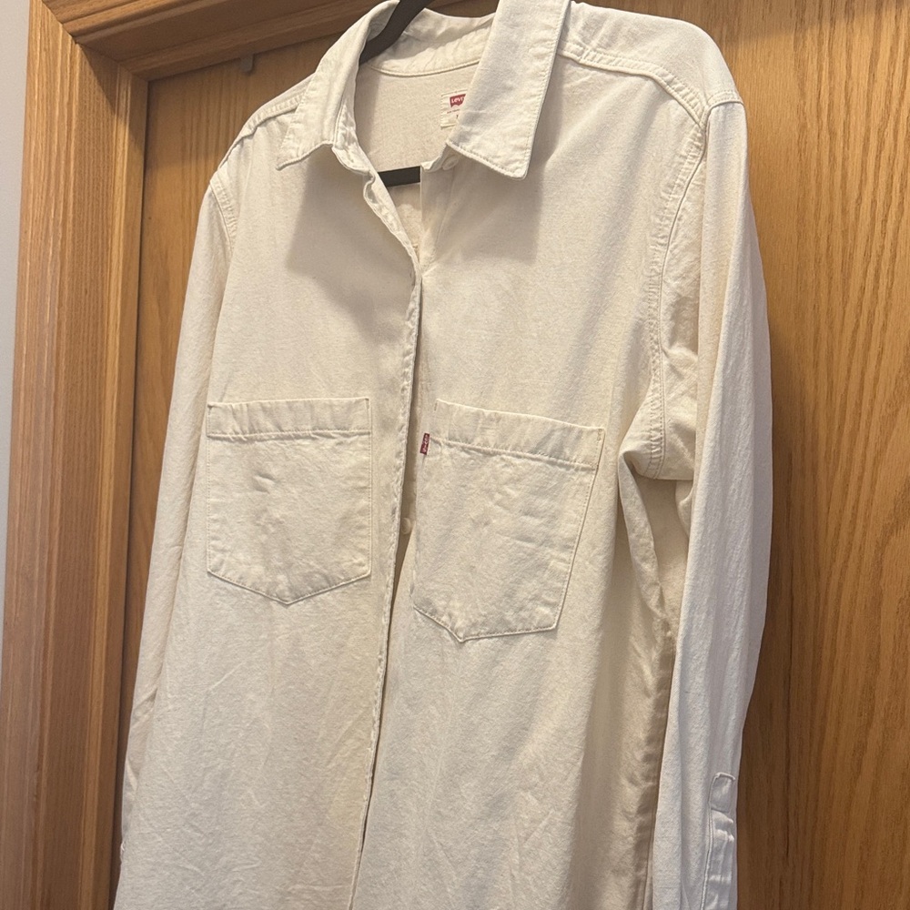 Levi's Off-White Casual Shirt